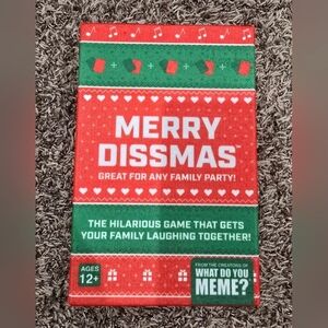 Merry Dissmas - the Holiday Family Party Game from What Do You Meme? New Sealed